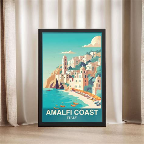 Amalfi Coast Italy Poster | United World Memories