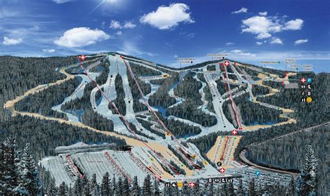 Blue Mountain Resort Piste Map / Trail Map