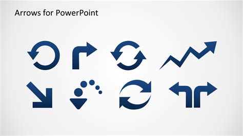 3D Arrows PowerPoint Template - SlideModel