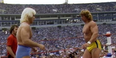 Wrestling: Ric Flair vs. Kerry Von Erich, 1984 - Texas Stadium