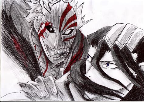 Bleach - Hollow Ichigo vs Byakuya by KaeltheArchon on DeviantArt