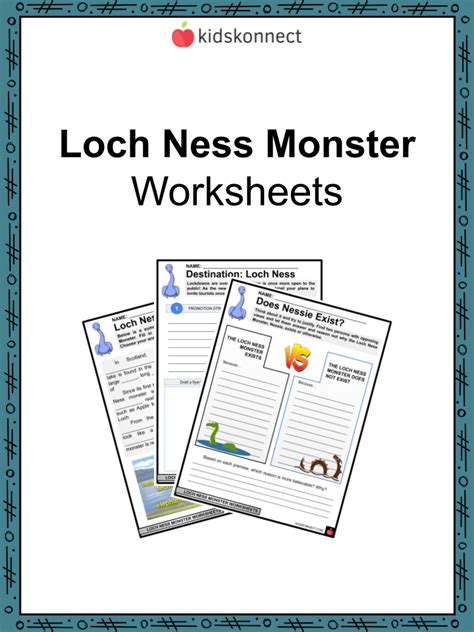 Loch Ness Monster Facts & Worksheets For Kids | Downloadable PDF