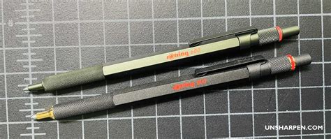 Rotring 600 vs. Rotring 800 Pen Comparison | Unsharpen