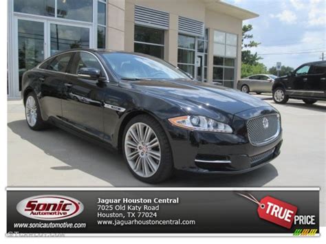 2014 Ultimate Black Metallic Jaguar XJ XJ Supercharged #93896757 | GTCarLot.com - Car Color ...