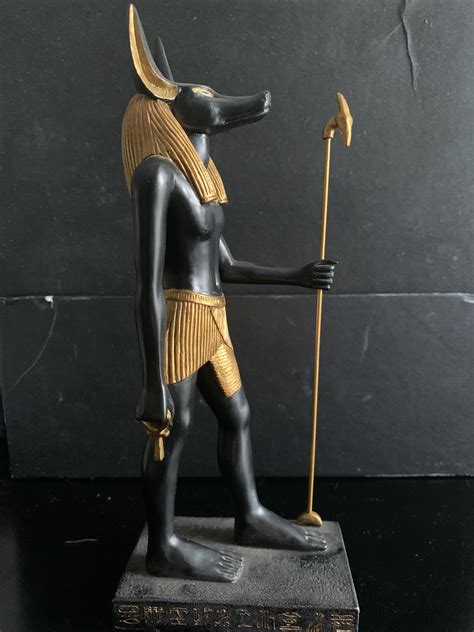 Egyptian God Anubis Statue | Anubis statue, Egyptian gods, Anubis