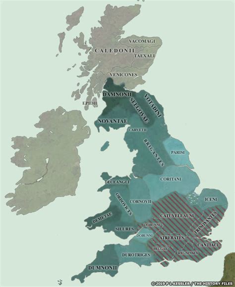 Kingdoms of British Celts - Roman Governors of Britannia