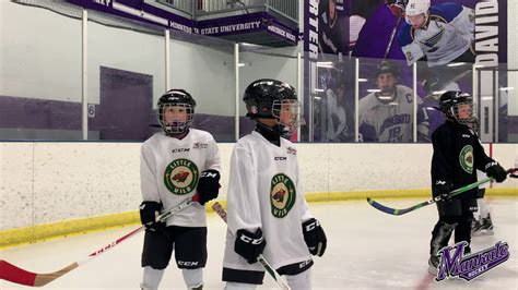 Mankato Area Hockey Association Little Minnesota Wild Day | Project Hockey - YouTube