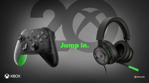 Xbox unveils 20th Anniversary Special Edition Xbox accessories