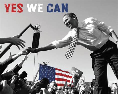 Barack Obama: Yes We Can (crowd) | McGaw Graphics