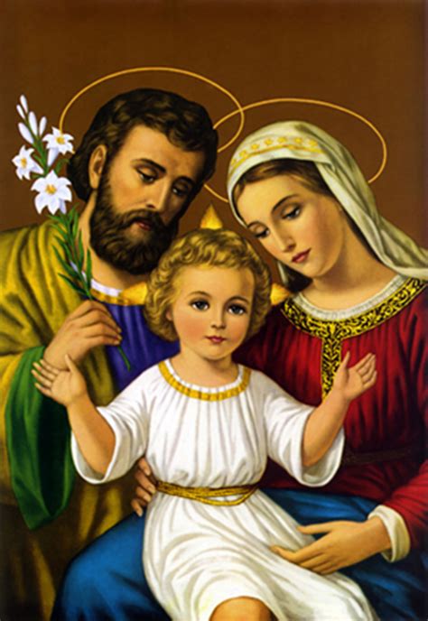 The HOLY FAMILY of Jesus, Mary and Joseph