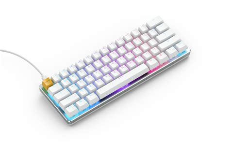 Glorious PC Gaming GMMK Compact Mechanical Keyboard (White) (USA ...