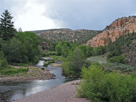 Gila River: Gila Cliff Dwellings National Monument, New Mexico