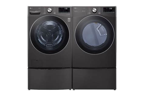 LG 5.0 cu. ft. Mega Capacity Smart wi-fi Enabled Front Load Washer with TurboWash™ 360° and ...