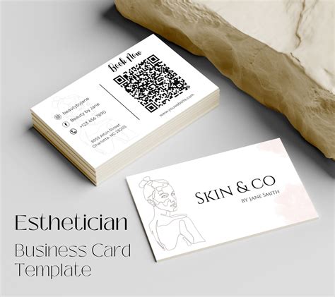 Examples of Esthetician Business Cards: Design Ideas and Inspiration - BusinessCards