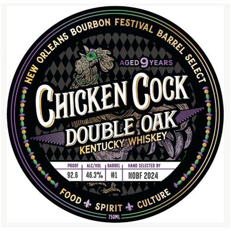 Chicken Cock New Orleans Bourbon Festival Barrel Select | Buy Online ...