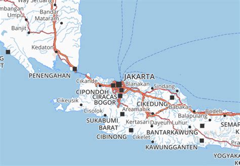 MICHELIN Jakarta Utara map - ViaMichelin