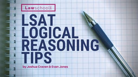 LSAT Logical Reasoning Tips - LawSchooli