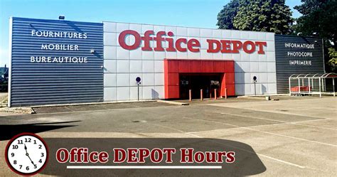 Office Depot Hours Today | What time does Office Depot Open & Close?