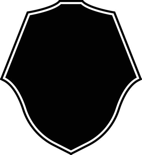 Police Badge Shape 28262903 Vector Art at Vecteezy