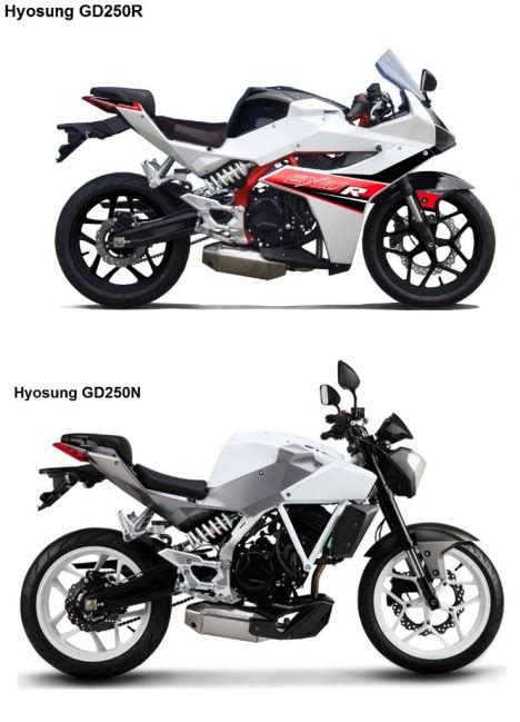 New Hyosung 250cc sports coming soon