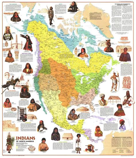 Tribes of the Pre-Columbian Americas - informative post in 2020 | Native american tribes map ...