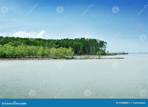 Dayview of Tanjung Piai stock image. Image of beautiful - 33988891