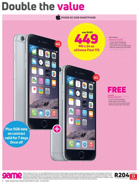 Special Apple iPhone 6S 32GB Smartphone-On uChoose Flexi 175 & Free ...