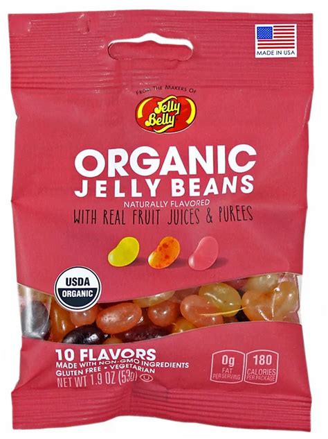 Jelly Belly Organic Assorted Jelly Beans - Shop Jelly Belly Organic ...