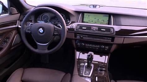 BMW 5 Series F10 2014 - Interior Design - YouTube