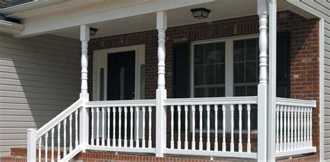 Vinyl Porch Posts Gallery - Capital Column