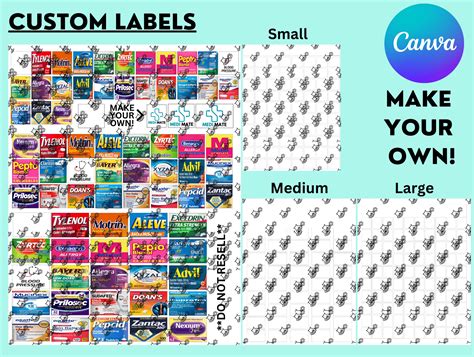 Pocket Pharmacy Printable Labels - Printable Online