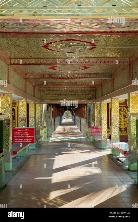 Kuthodaw Pagoda in Mandalay, Myanmar, Asia Stock Photo - Alamy