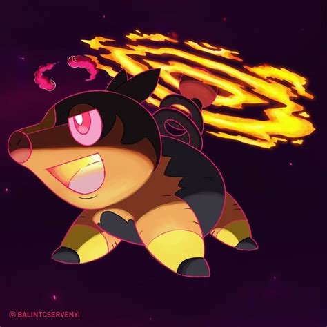 Bálint Cservenyi on Instagram: “Gigantamax Tepig 🔥🔥🐽 ...