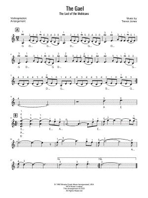 The Last of the Mohicans Violin Sheet Music Downloads at Musicnotes.com