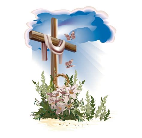 Free Easter Cross Silhouette, Download Free Easter Cross Silhouette png ...