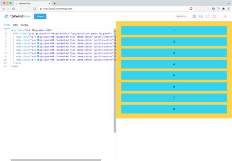 Tailwind Grid Template Columns