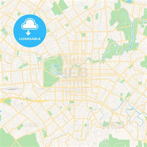 Printable street map of Christchurch, New Zealand - HEBSTREITS