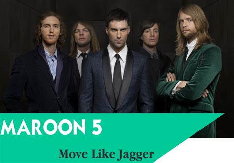 Lirik Lagu Moves Like Jagger - Maroon 5 | Musika