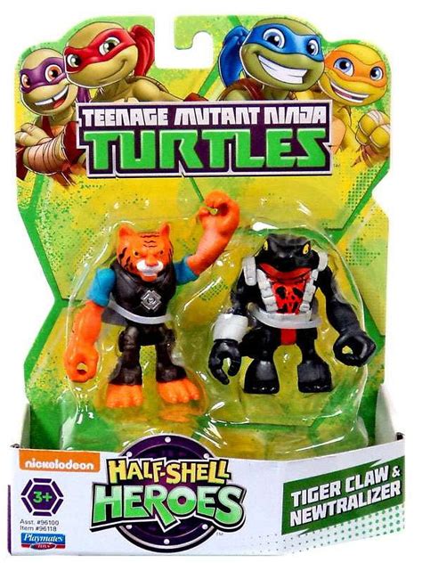 Teenage Mutant Ninja Turtles Half Shell Heroes Tiger Claw & Newtralizer ...