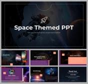 Space Theme For Google Slides and PowerPoint Templates