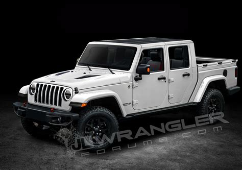 Jeep Wrangler pickup truck hitting dealers in April 2019