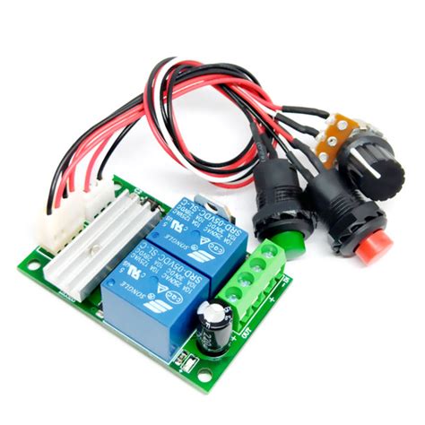 DC 6V 12V 24V PWM DC motor speed controller forward and reverse switch Linear actuator motor ...