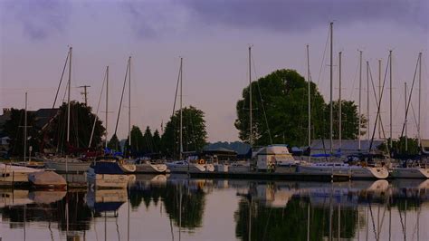 Sackets Harbor Ny Navy Point Marina Photograph by Larry Reynolds