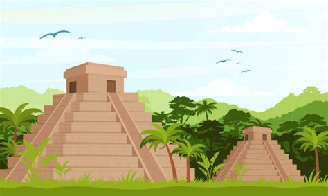 Mayan Temple Clip Art