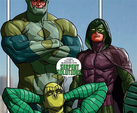 Serpent Society - Marvel Comics - Full team profile part #1 - Writeups.org