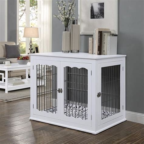 Our Best Dog Houses & Pens Deals | Dog crate furniture, Cool dog houses ...