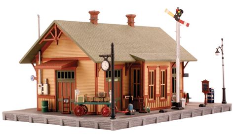 Woodland Station - N Scale Kit - N Scale - Woodland Scenics - Model ...