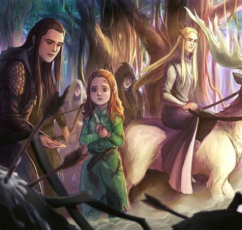 Tauriel And Legolas Fan Art