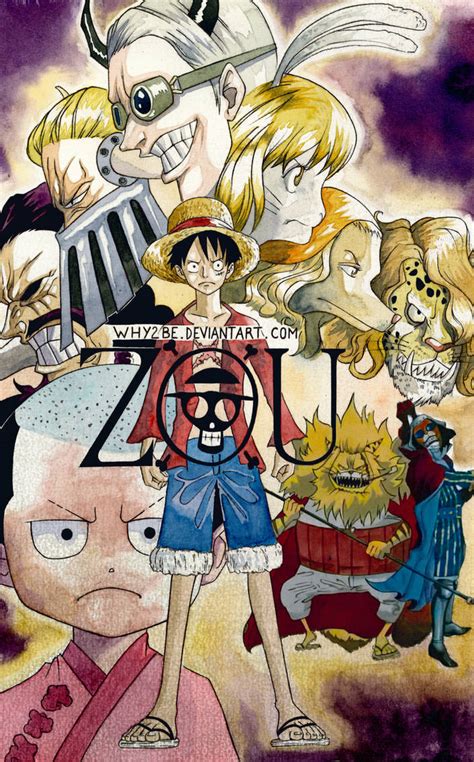 ONE PIECE : Tribute to Zou Arc by Why2be on DeviantArt