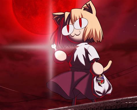 Wallpaper : shingetsutan tsukihime, Type Moon, girl, cat, big eyes, step 1280x1024 - wallhaven ...